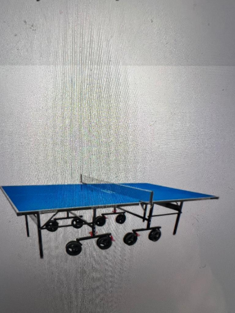 Tafeltennistafel  inklapbaar, Ophalen, Zo goed als nieuw, Tafel Indoor, Verrijdbaar