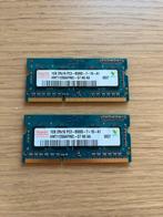 2x Hynix 1GB DDR3 8500s RAM Geheugenmodules, Computers en Software, RAM geheugen, Ophalen, Gebruikt, DDR3, 2 GB