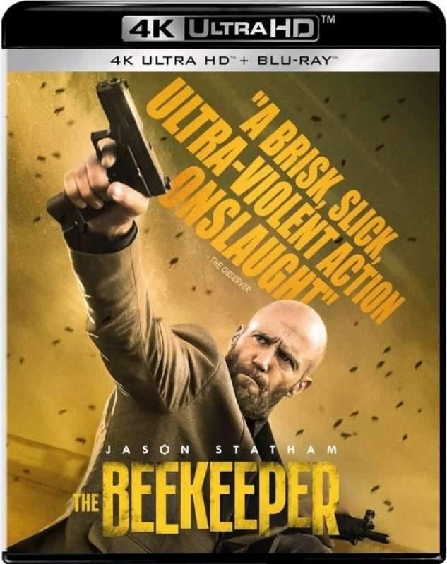 The Beekeeper 4K, Ophalen of Verzenden, Zo goed als nieuw, Actie