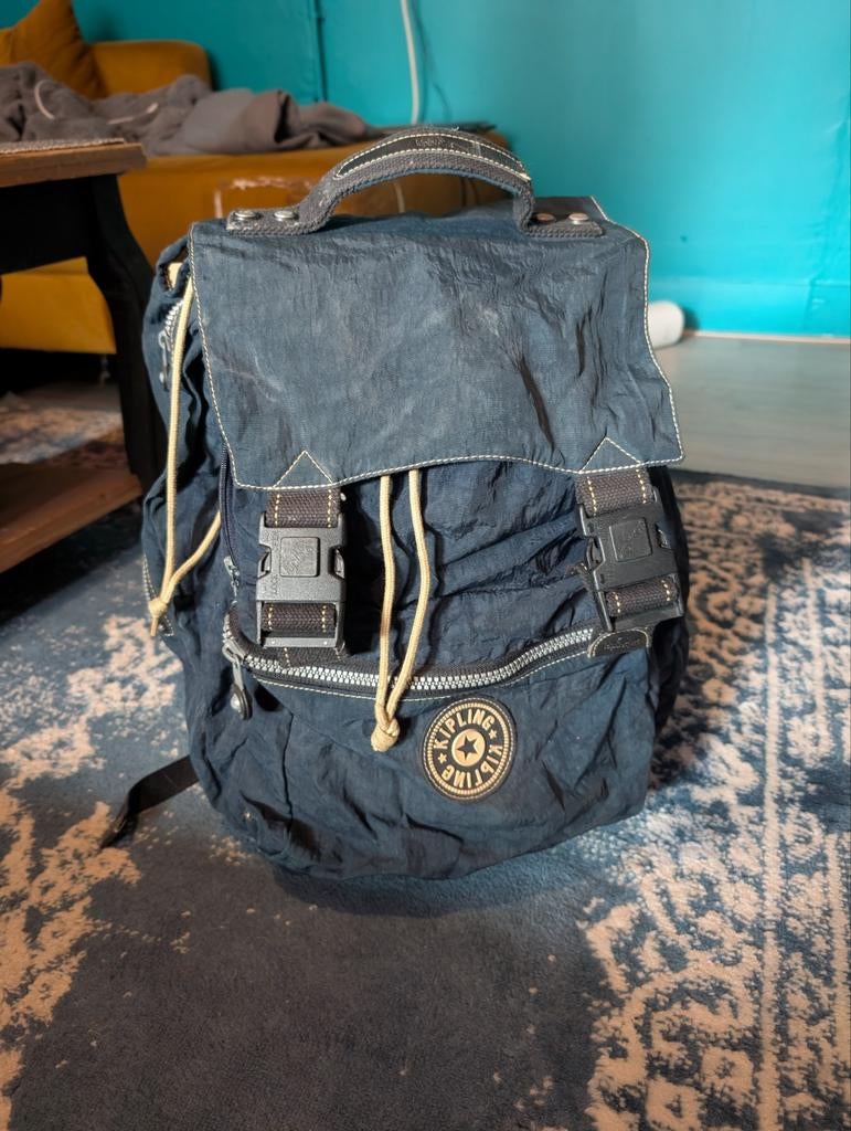 Kipling Rugtas/Reistas - Veelzijdig & Compact, 45 tot 60 cm, 40 cm of meer, Gebruikt, Kipling