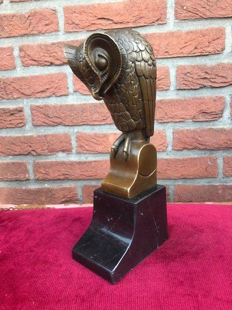 Bronzen Beeld Uil op Sokkel - online kopen? | Korting tot 57