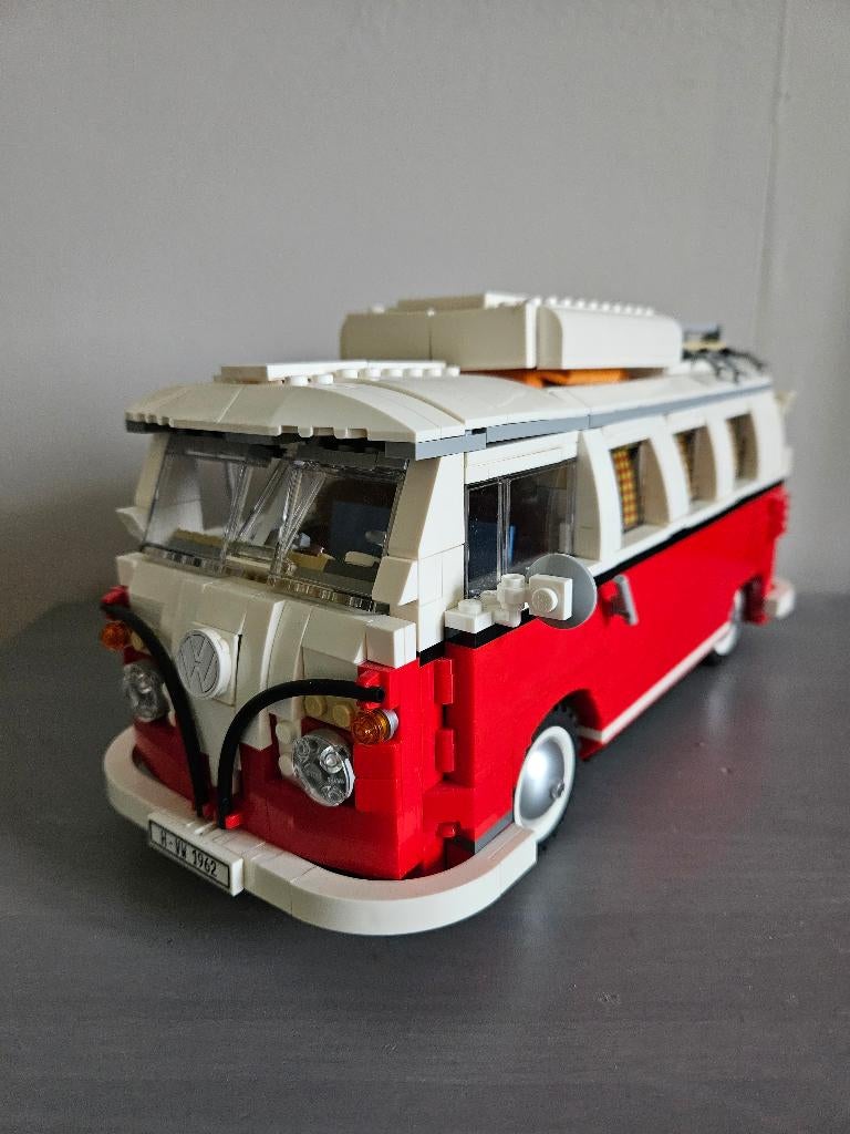 Lego 10220 Volkswagen T1 Camper kampeerbus, Ophalen of Verzenden, Zo goed als nieuw