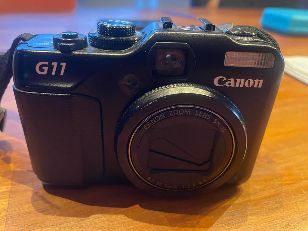 Canon PowerShot G11 compactcamera met oplader, Gebruikt, Canon, Compact, Ophalen of Verzenden