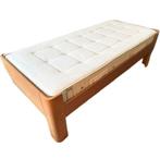 Auping Auronde 3000 eenpersoonsbed 90x200, Huis en Inrichting, Slaapkamer | Bedden, Ophalen, 90 cm, Eenpersoons, Bruin