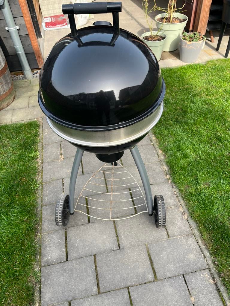 Jamie Oliver Compacte Houtskoolbarbecue met Thermometer, Tuin en Terras, Houtskoolbarbecues, Ophalen, Gebruikt