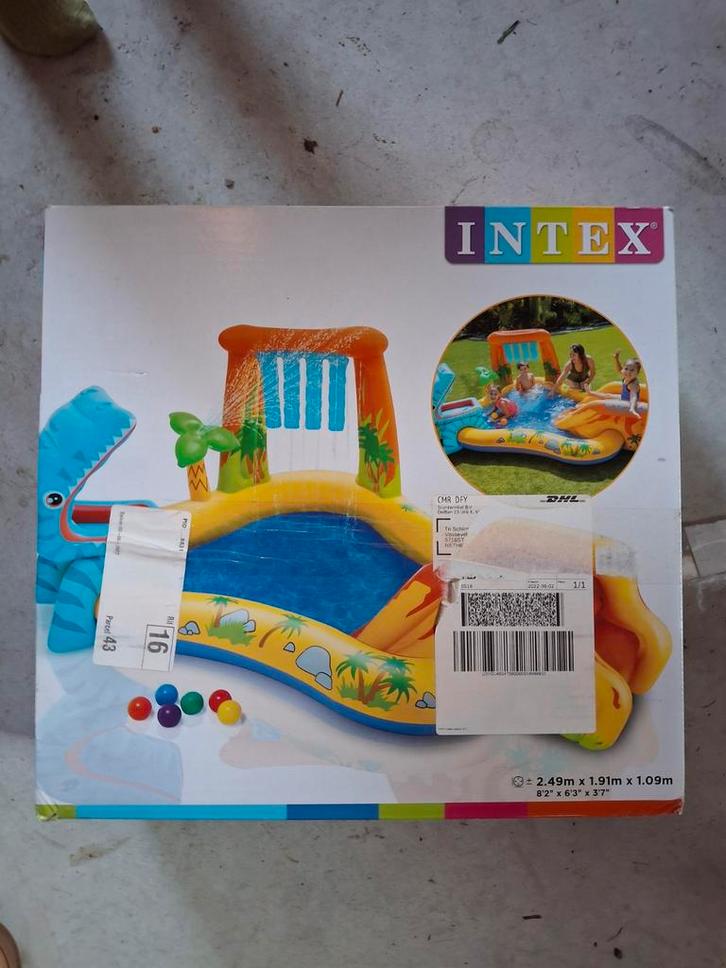 Intex Play Center Zwembad - Nieuw in ongeopende doos!, Tuin en Terras, Zwembaden, Nieuw, Opblaaszwembad, 80 tot 120 cm, 200 tot 400 cm