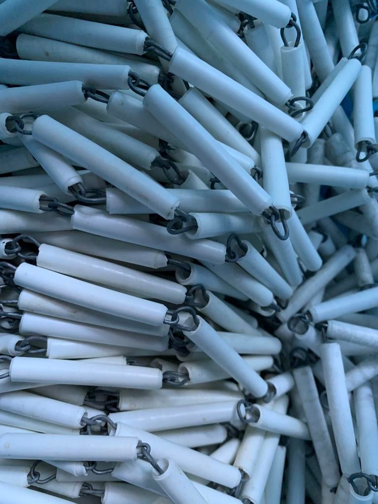 Vliegengordijn 2 stuks 1.00x2.25, Doe-het-zelf en Verbouw, Deuren en Horren, Ophalen, Gebruikt, 200 tot 215 cm