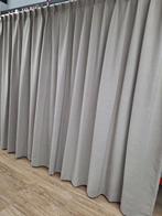 Lichtbruin gordijn, 192x220cm, enkele plooi, Huis en Inrichting, Stoffering | Gordijnen en Lamellen, Gebruikt, Bruin, Enkele plooi