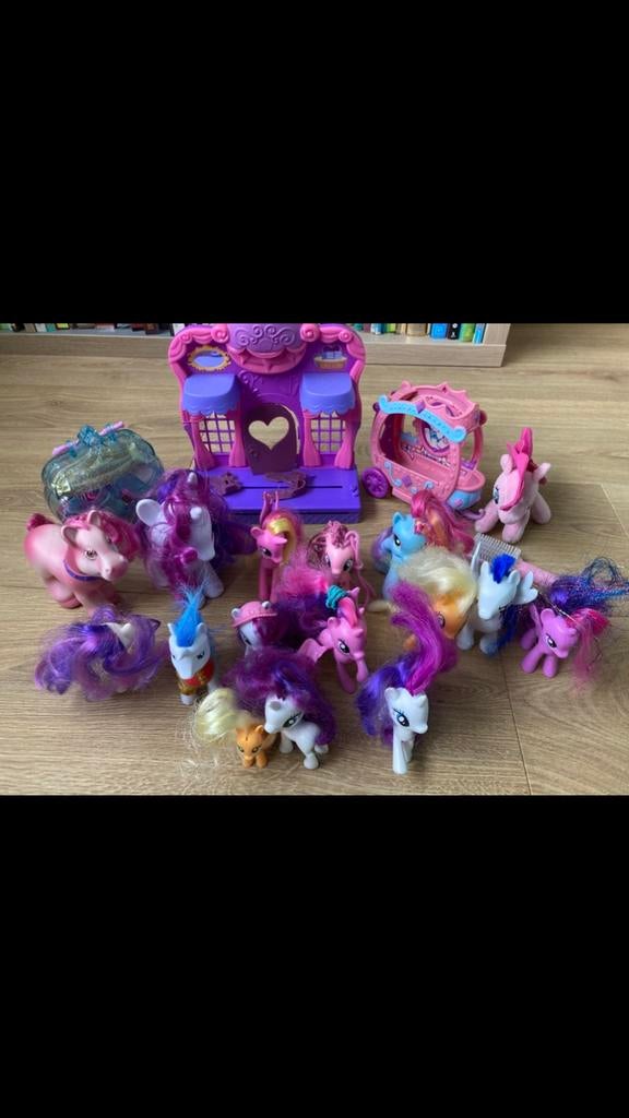 My Little pony’s en accessoires, Ophalen of Verzenden, Gebruikt