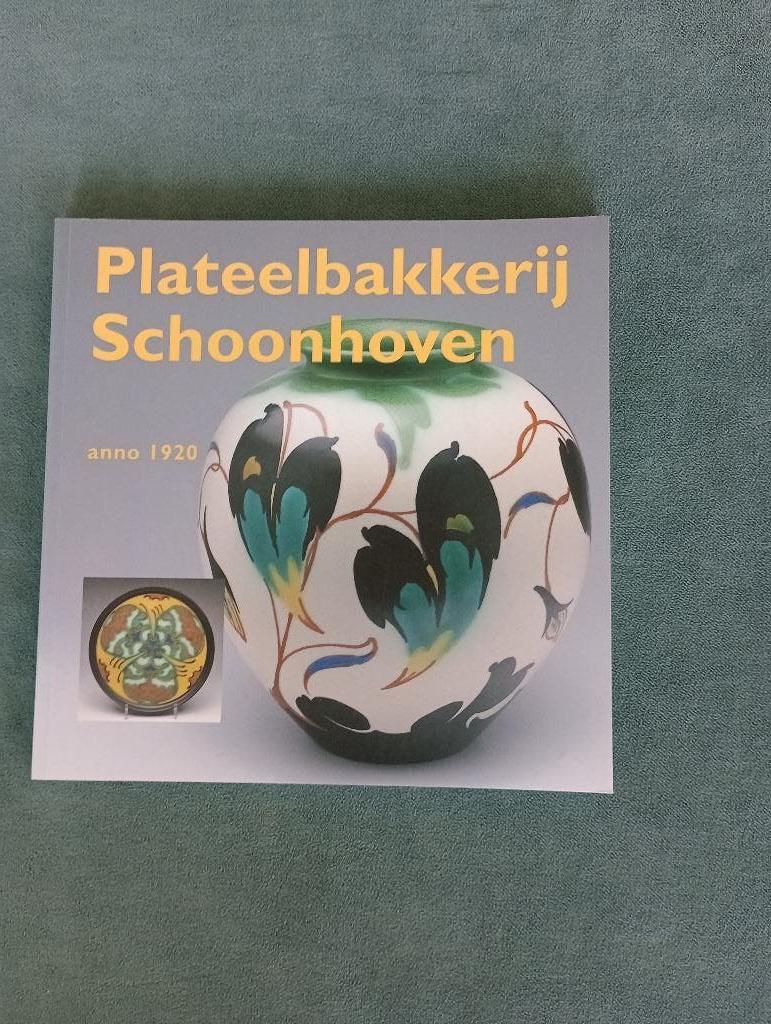 PLATEELBAKKERIJ SCHOONHOVEN  anno 1920 plateel, 20e eeuw of later, Leendert de Jonge, Ophalen of Verzenden, Zo goed als nieuw