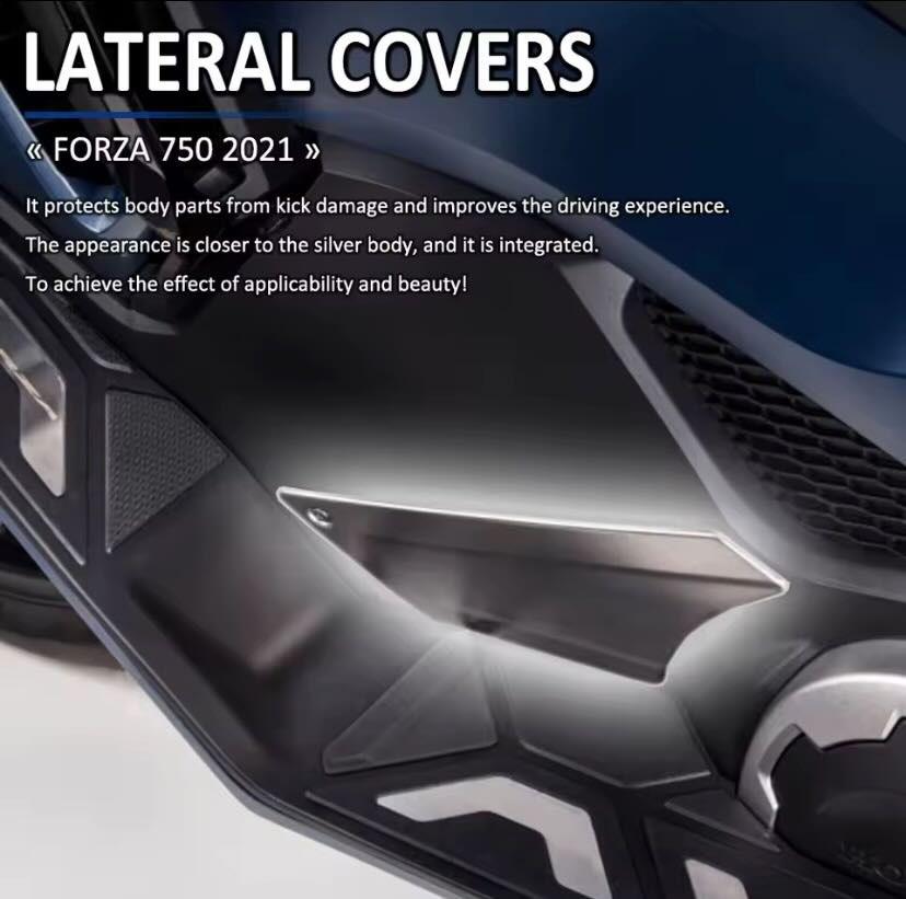Honda Forza 750 zij covers black nieuw, Ophalen of Verzenden, Nieuw, Honda
