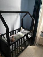 Bopita ledikant bedhuisje zwart, Ophalen, Gebruikt, Ledikant