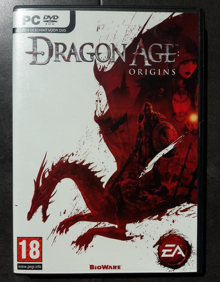 PC Game - Dragon Age Origins - Fantasy Game, Spelcomputers en Games, Games | Pc, Zo goed als nieuw, Role Playing Game (Rpg), 1 speler