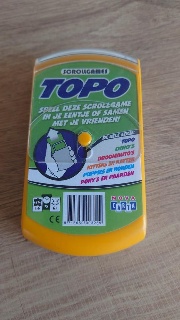 Scrollgame Topo, Vijf spelers of meer, Ophalen of Verzenden, Nieuw, Nova Carta