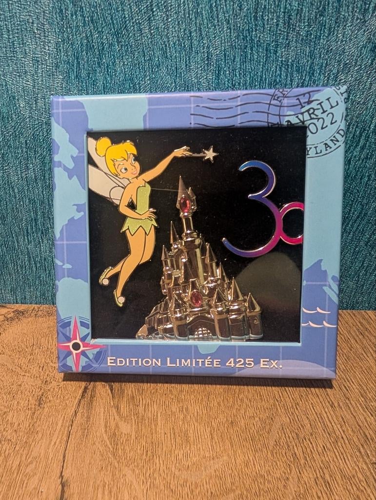 Disney Pin Tinkerbell Kasteel 30 Jaar LE425, Ophalen of Verzenden