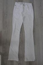 ZGAN Indian Blue Jeans flared broek wit zwart streep 164, Kinderen en Baby's, Kinderkleding | Maat 164, Broek, Meisje, Ophalen of Verzenden