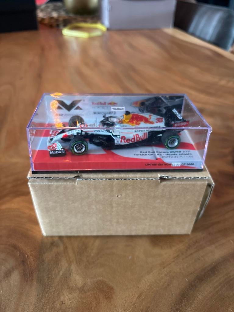 Max Verstappen RB16B Turkije 2021 1:43 Schaalmodel, Ophalen, Nieuw, Auto, MiniChamps