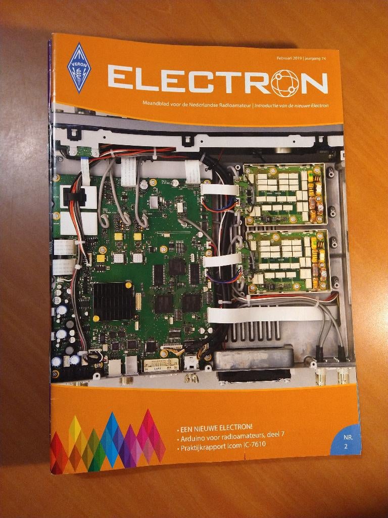 Electron. Maandblad voor de Nederlandse Radioamateur. 2019, Ophalen of Verzenden, Zo goed als nieuw