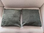 2 Dutch Decor kussens 40x40cm, Ophalen, Gebruikt, Groen, Vierkant