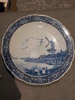 Delfts blauw wandbord 31 cm - Royal Sphinx Maastricht, Antiek en Kunst, Antiek | Wandborden en Tegels, Ophalen of Verzenden