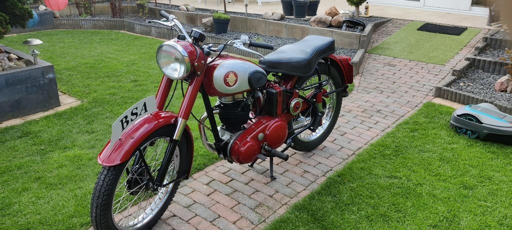 BSA C11G uit 1954 - Goed rijdend, matching nummers, Gebruikt, Overig, 11 kW of minder, Handgeschakeld
