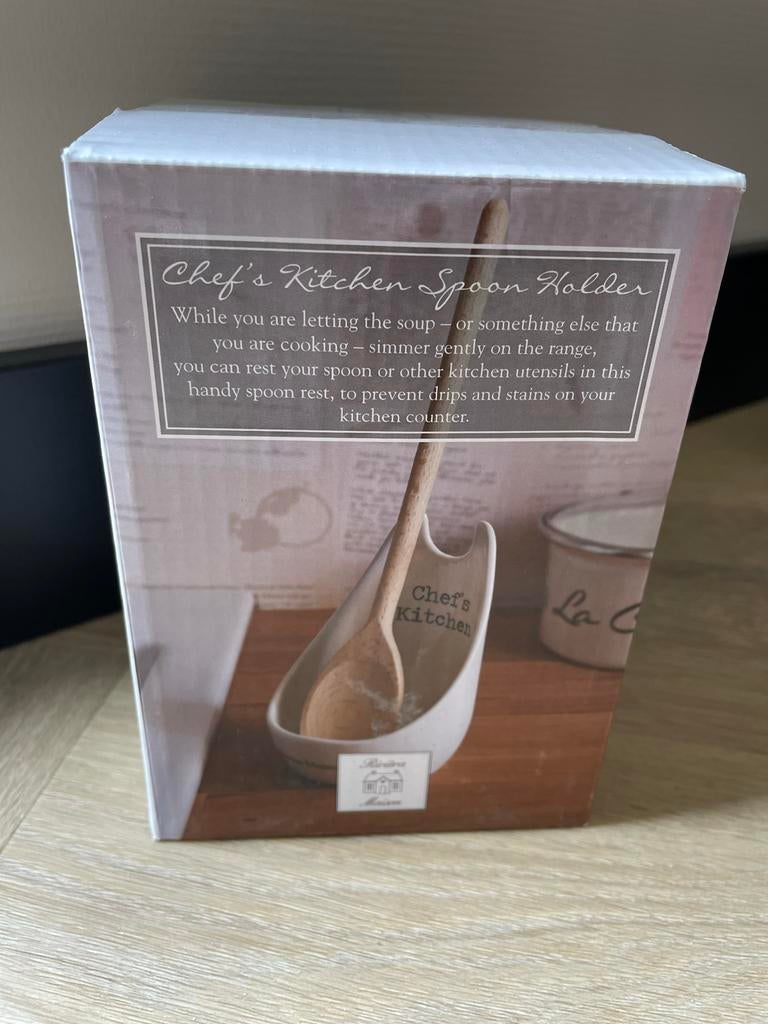 Riviera Maison Chef's Kitchen Keukengereihouder, Overige typen, Nieuw, Ophalen of Verzenden, Steen/keramiek