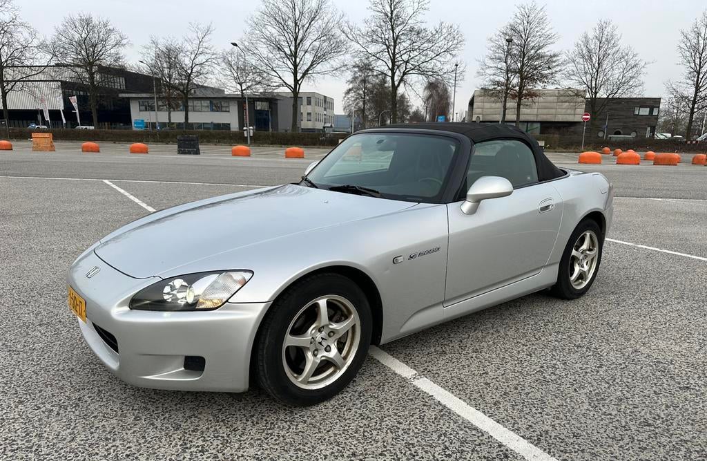 Honda s2000 Ap1 -  2002 Grijs, Auto's, Honda, Cabriolet, 1240 kg, S2000, 57 €/maand
