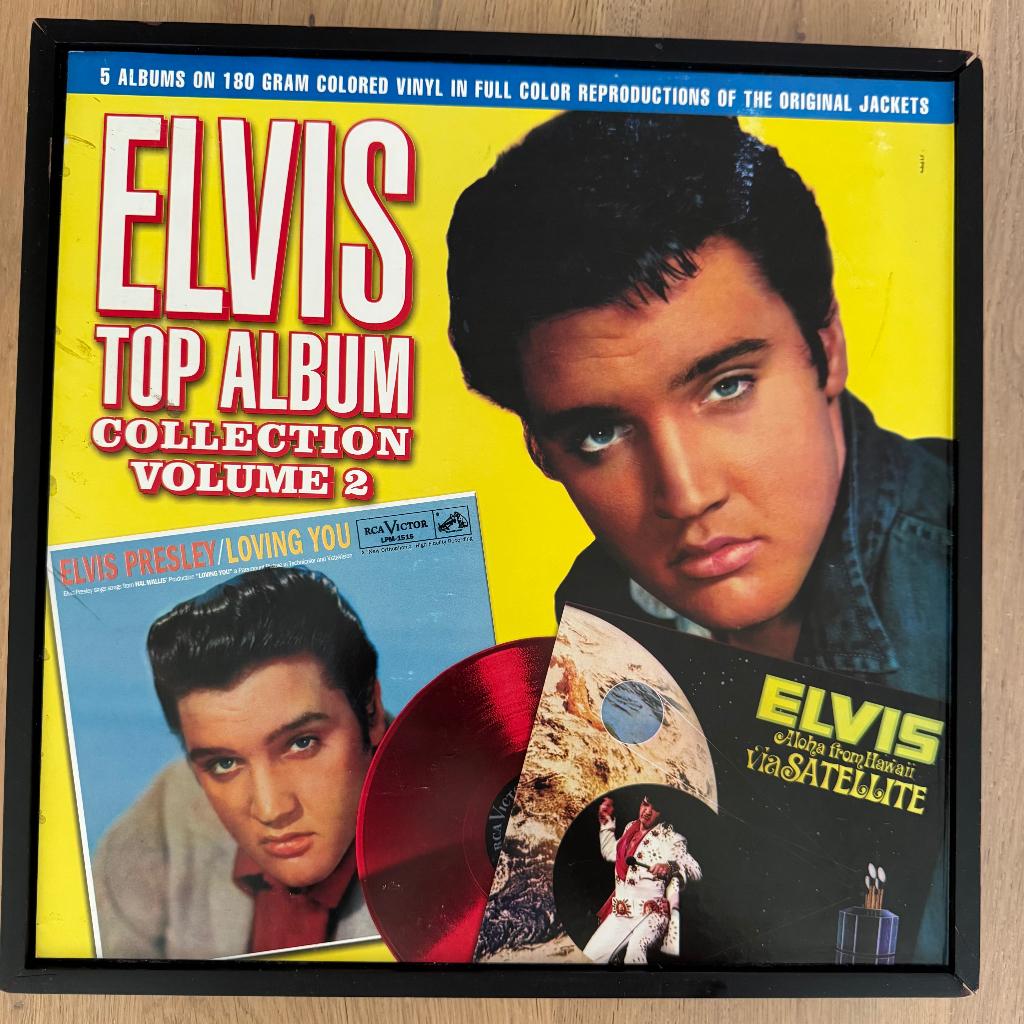 Elvis LP Box - Top LP Collection Vol. 2 - USA 2002, Cd's en Dvd's, Vinyl | Rock, Ophalen of Verzenden, Nieuw in verpakking, 12 inch