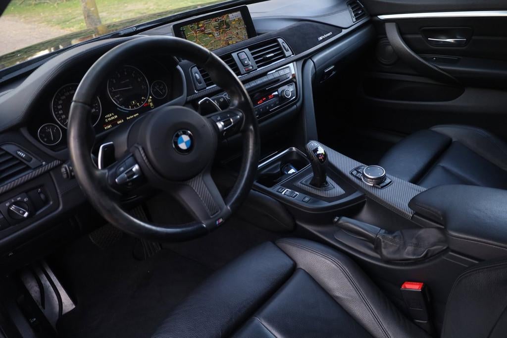 BMW 4-serie Gran Coupé 435i High Executive Aut. | M-pakket, Achterwielaandrijving, Gebruikt, Zwart, Leder