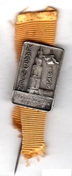 Speldje GROTE KERK VLAARDINGEN 1938 PRONSES BEATRIX GEBOREN, Verzenden, Gebruikt, Overige onderwerpen