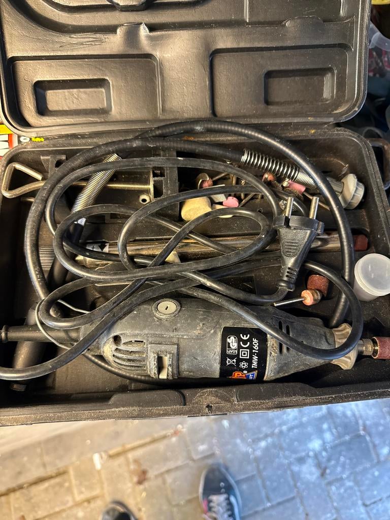 Multitool TMW-160F met accessoires, Gebruikt, Overige typen, Ophalen of Verzenden, X