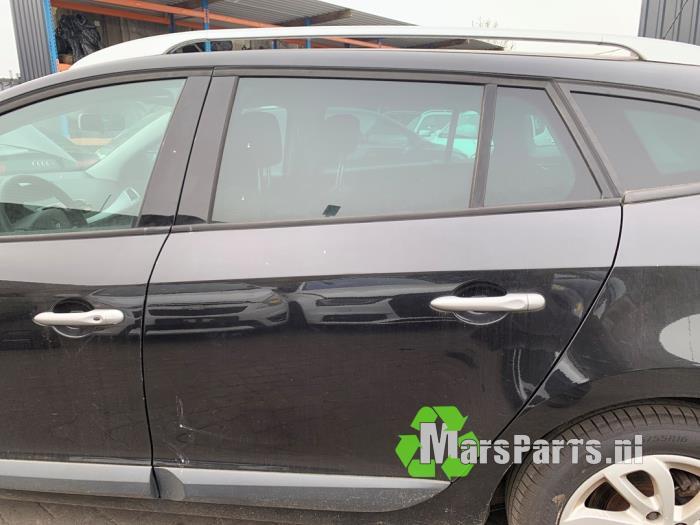 Portier 4Deurs links-achter van een Renault Megane, Gebruikt, -, -, Ophalen of Verzenden