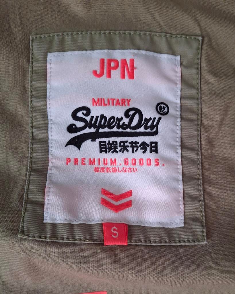Superdry zomerjas dames maat S - The Rookie Military, Superdry, Beige, Ophalen of Verzenden, Maat 36 (S)