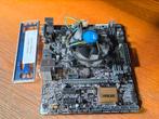 tk:ASUS H110M-PLUS Moederbord +Intel i3-6100,Socket LGA1151, Computers en Software, Gebruikt, LGA 1151, DDR4, Ophalen of Verzenden