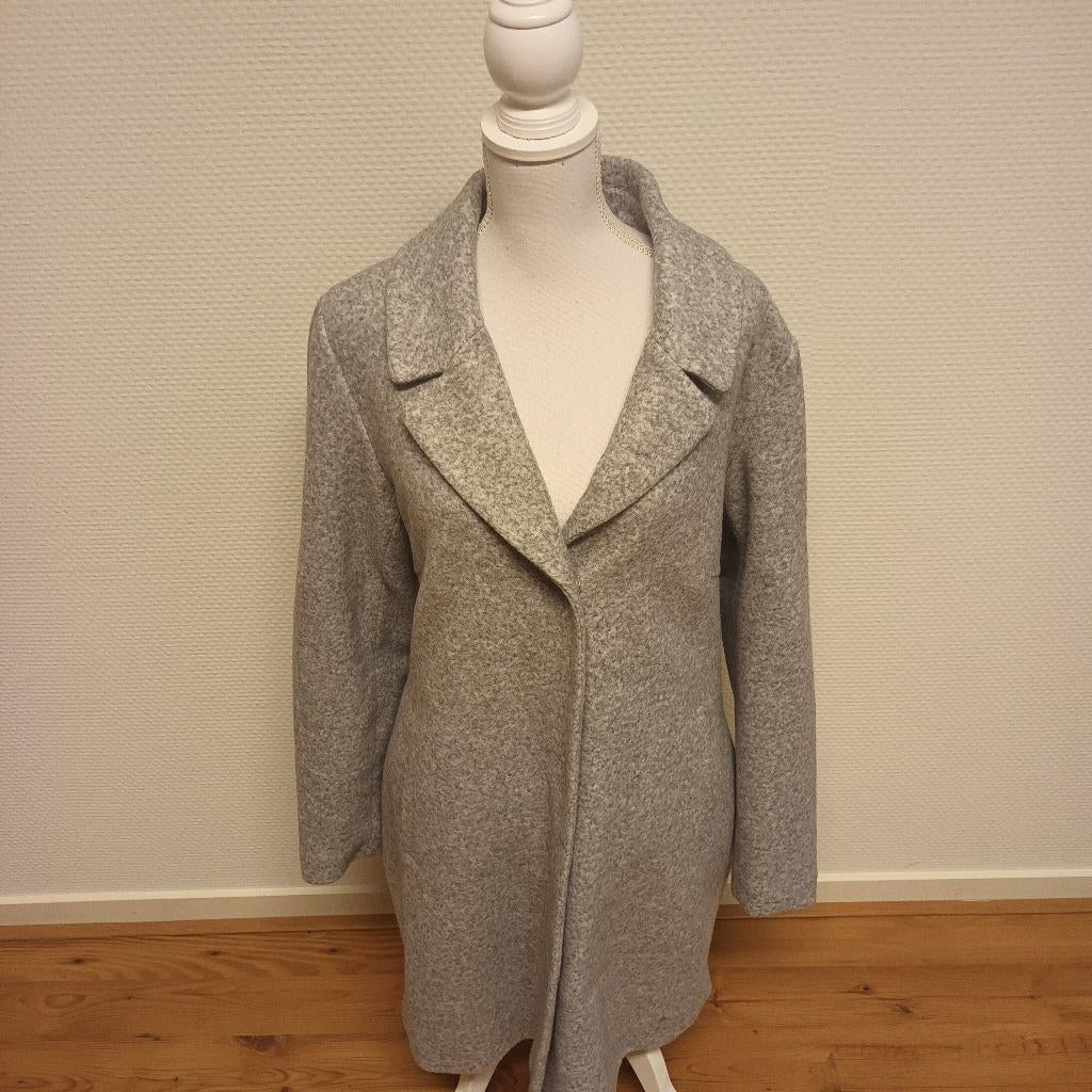 JAZLYN - Leuke winter/tussenjas, grijs, maat 44., Jazlyn, Zwart, Maat 42/44 (L), Ophalen of Verzenden