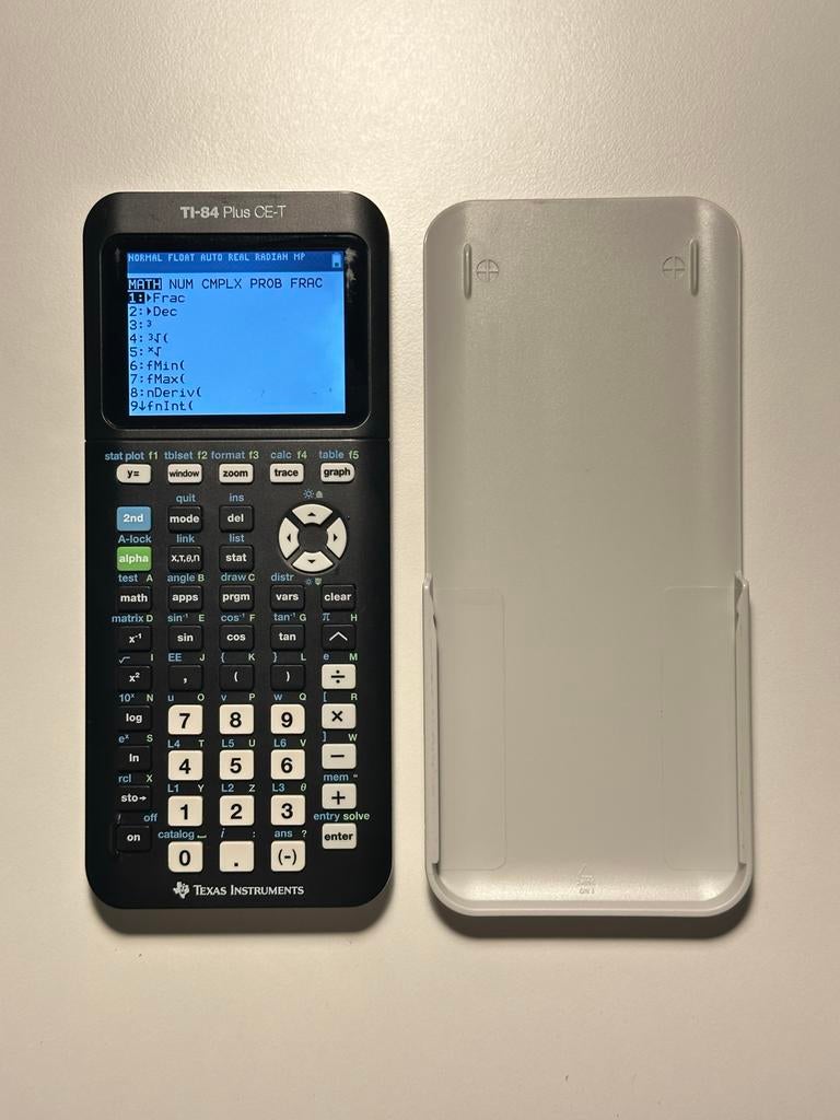 TI-84 Plus CE-T grafische rekenmachine | Python edition, Diversen, Rekenmachines, Ophalen, Grafische rekenmachine, Gebruikt