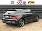 Audi A3 Sportback 45 TFSI e S Line Competition PANO I Leder, Auto's, Gebruikt, Zwart, 4 cilinders, Zwart