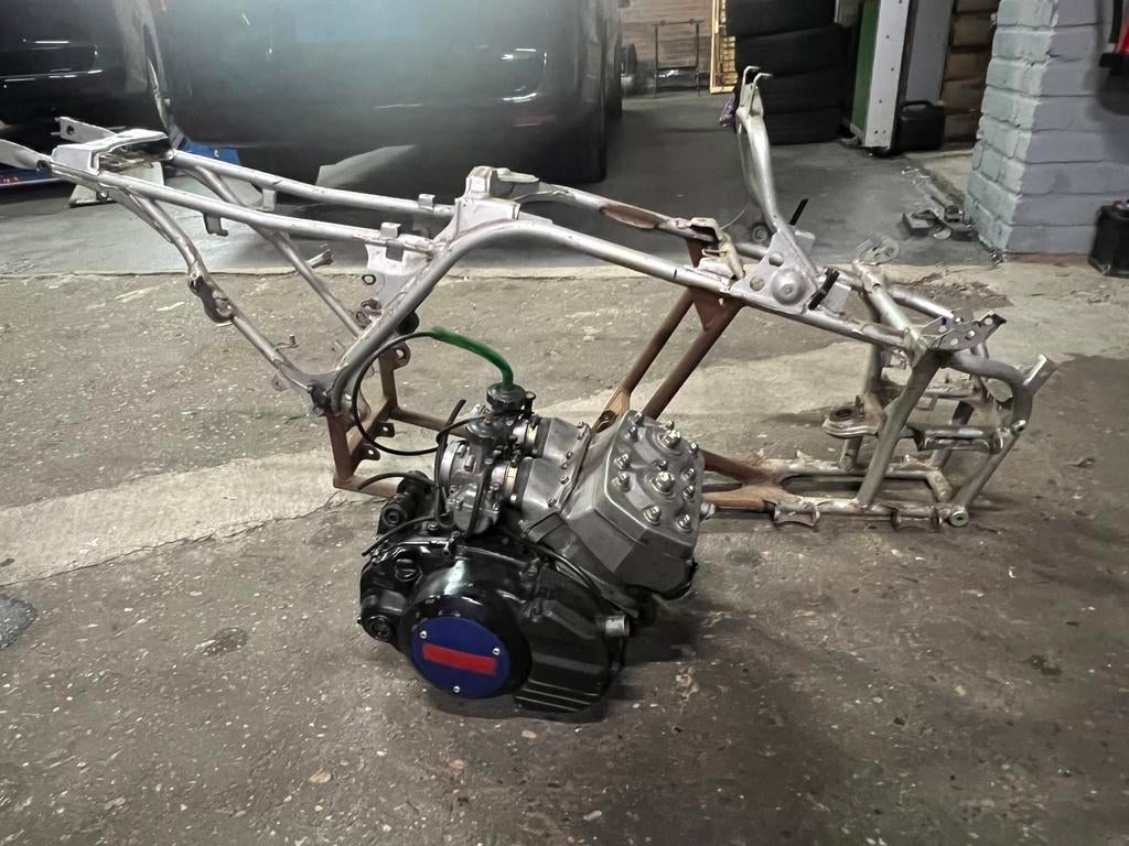 Yamaha banshee 350 Frame met blok 420 cc, Motoren, Onderdelen | Yamaha, Ophalen