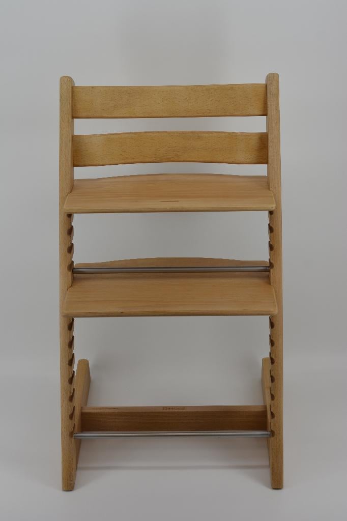 Stokke Tripp Trapp Naturel Beuken  – Refurbished model, Verzenden, Zo goed als nieuw, Meegroeistoel, Gordel(s)