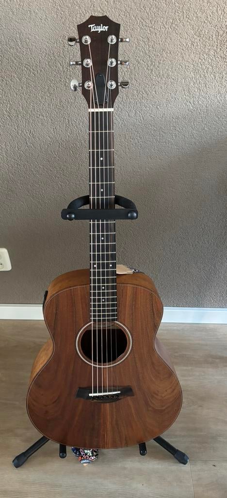 Akoestische gitaar Taylor GS MINI-e KOA Z.G.A.NIEUW, Muziek en Instrumenten, Ophalen, Zo goed als nieuw, Western- of Steelstringgitaar