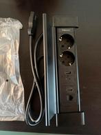 Desk In Cover – 2 x 230V, USB-A/C met Keystones, Ophalen of Verzenden, Nieuw