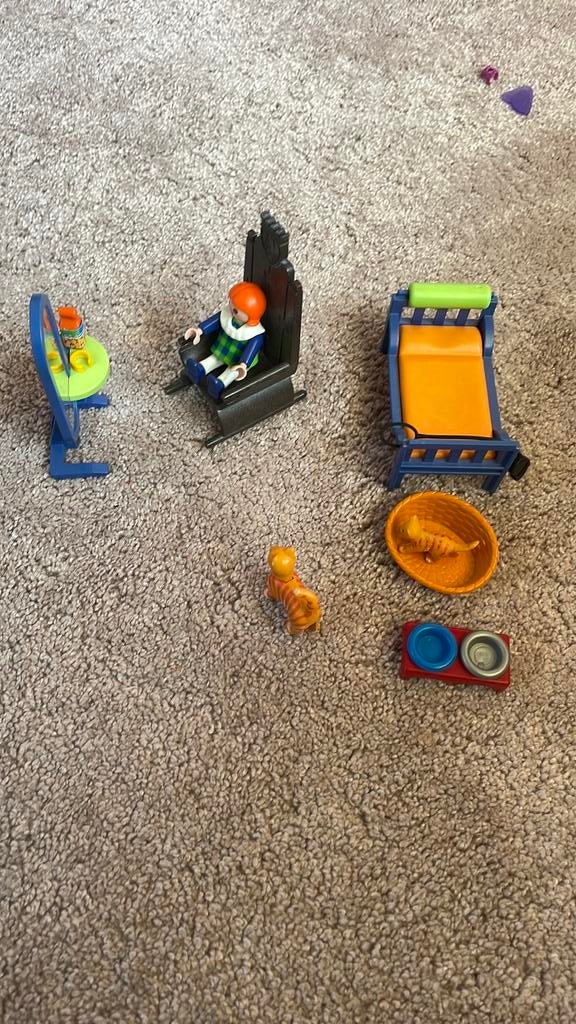 Playmobil kamer meisje, Ophalen of Verzenden, Zo goed als nieuw, Complete set