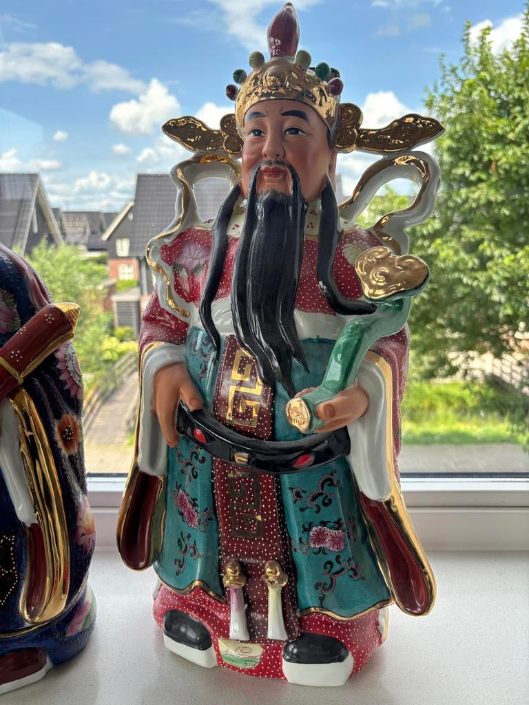 Chineze beeldjes, Ophalen, 20 - 50 cm, Steen of Keramiek, Beeld