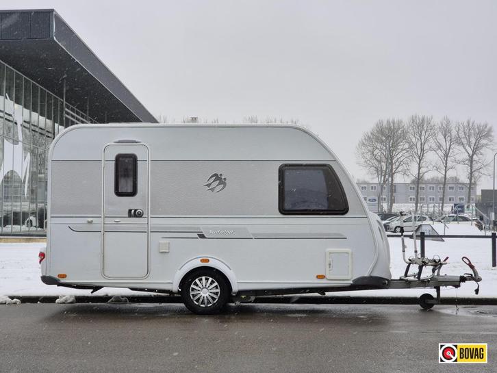 Knaus Sudwind 400 FD Compacte indeling!, Caravans en Kamperen, Caravans, Bedrijf, tot en met 3, 750 - 1000 kg, Treinzit, Knaus