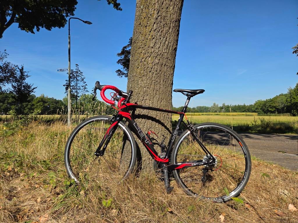Custom-made 52" CBT wegfiets Campagnolo 11 speed, Fietsen en Brommers, Fietsen | Racefietsen, Overige merken, 28 inch, Carbon