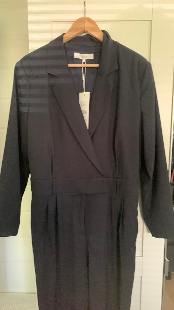 Nieuwe blauwe jumpsuit Yaya, maat 42, Ophalen of Verzenden, Nieuw, Maat 42/44 (L), Blauw