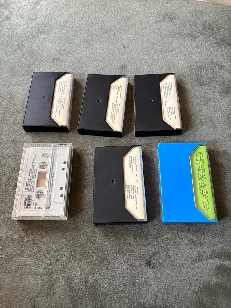 Elvis Presley en Jack Jersey cassettebandjes, Cd's en Dvd's, Cassettebandjes, Gebruikt, Voorbespeeld, Pop, Verzenden