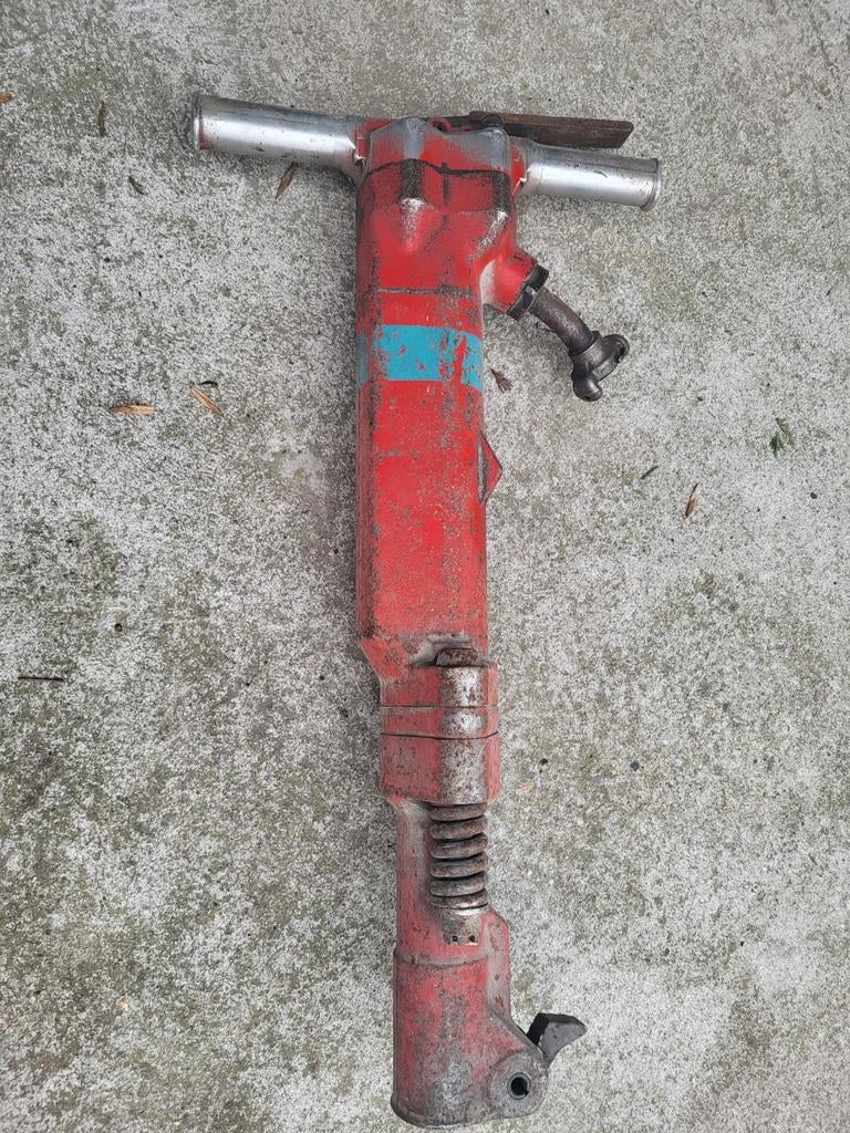 Luchthamer  20kg met puntbeitel, Ophalen, Gebruikt