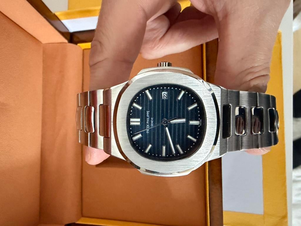 Patek Philippe Nautilus, Sieraden, Tassen en Uiterlijk, Horloges | Heren, Staal, Staal, Polshorloge, Nieuw