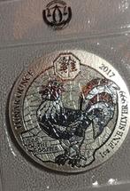 1 oz Zilveren Munt  Lunar Ounce Year of the Rooster, Ophalen of Verzenden, Zilver